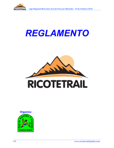 Organiza - RICOTE TRAIL