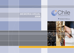 Memoria Anual Chile Transparente 2008