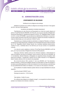 Anuncio 201305581 - Boletín Oficial de la Provincia de Burgos