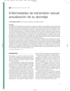 Enfermedades de transmisión sexual: actualización en su abordaje