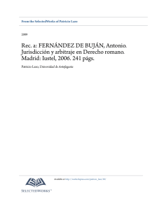 Iustel, 2006. 241 págs. - SelectedWorks