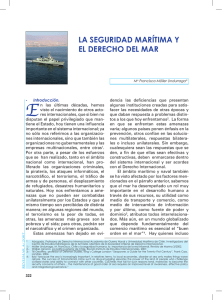 la seguridad marítima y el derecho del mar