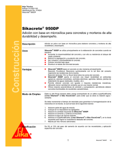 Sikacrete® 950DP