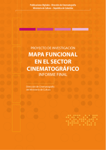 mapa funcional en el sector cinematográfico