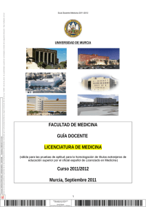 Curso 2011-12 - Universidad de Murcia