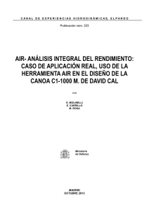 air- análisis integral del rendimiento: caso de aplicación real, uso de