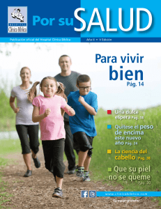 revista en línea - Hospital Clínica Bíblica