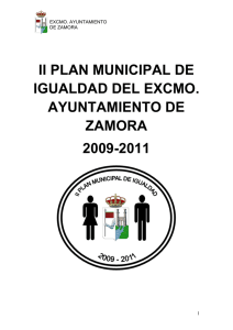 2º Plan Municipal para la Igualdad II PLAN MUNICIPAL PARA LA