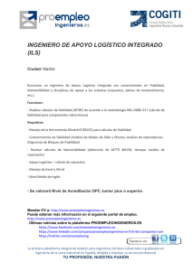 ingeniero de apoyo logístico integrado (ils)