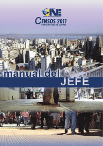Manual Jefes 2011 - Instituto Nacional de Estadística