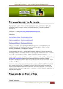 Manual de Prestashop 1.5+ en Español