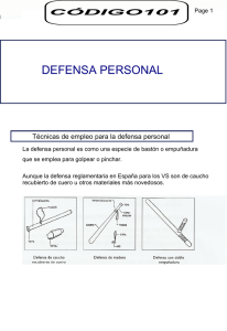 defensa personal y primeros auxilios