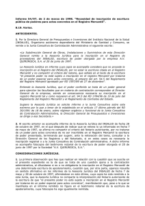 Informe 54-97 - Ministerio de Hacienda y Administraciones Públicas