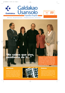Revista número 22 - Septiembre 2007 ( pdf , 1 MB)