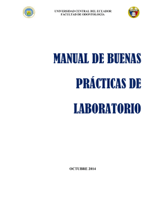 manual de buenas prácticas de laboratorio
