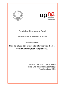 Plan de educación al debut diabético tipo 1 en el contexto de