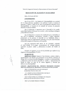 Resolucion de Alcadia N 058-2012-MPP