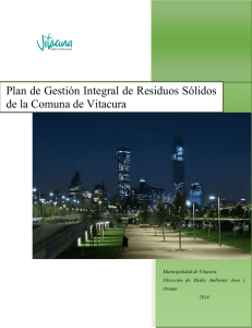 Plan de Gestión Integral de Residuos Sólidos de la Comuna de