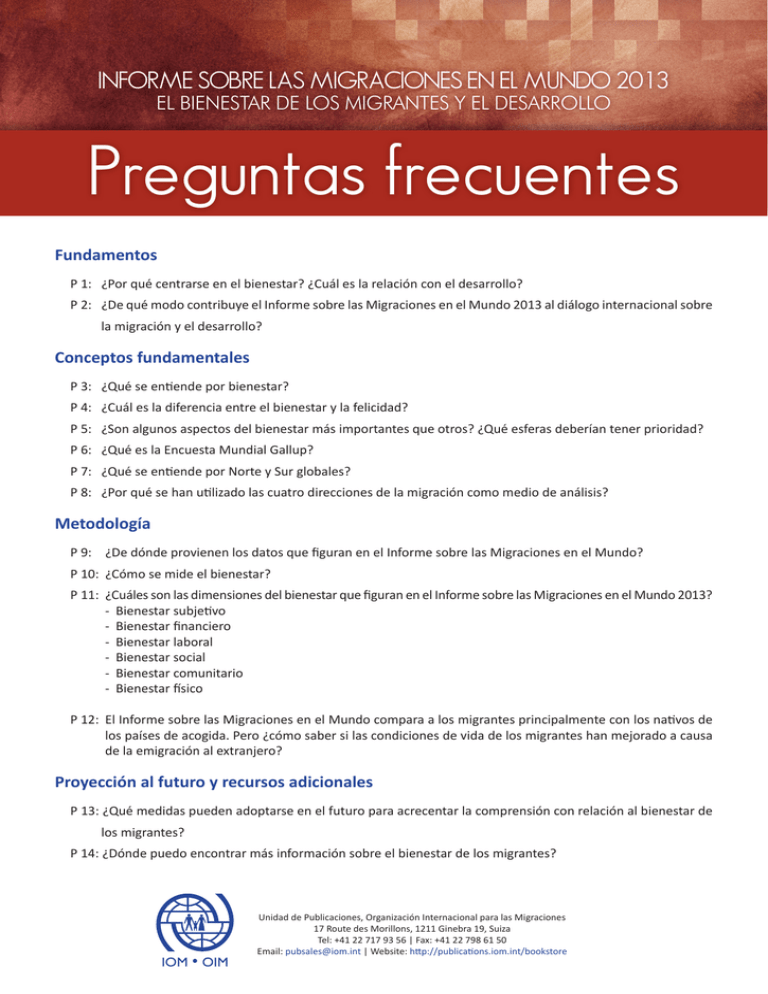 Preguntas Frecuentes