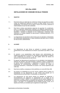 NCh 4 ELEC 99 - Superintendencia de Electricidad y Combustibles