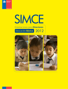 Folleto de Orientaciones Simce 2012 / Educación Básica para