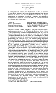 ACTA No. 001-2016 Enero 15 - Gobernación del Valle del Cauca
