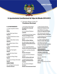 Informe de Gobierno 2010 - Gobierno Municipal de Talpa de