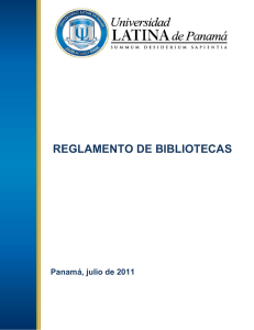 Reglamento - pdf - Universidad Latina de Panamá