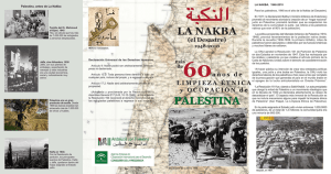 palestina la nakba palestina
