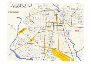 Mapa de Tarapoto