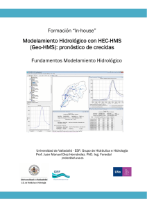 Modelamiento Hidrológico con HEC-HMS