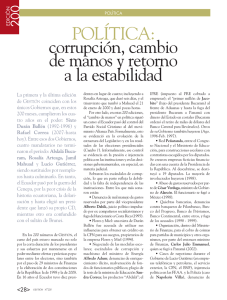 POLÍTICA - Revista Gestión