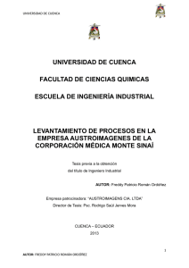 procedimiento - Repositorio Digital de la Universidad de Cuenca