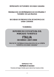 Informe del mercado italiano invierno 2007-2008
