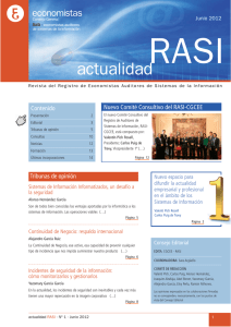 Revista Actualidad RASI - Colegio de Economistas de Almería