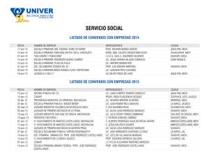 servicio social - UNIVER Sahuayo