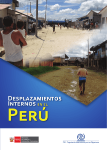 Descargue aquí el libro Desplazamientos Internos en el Perú