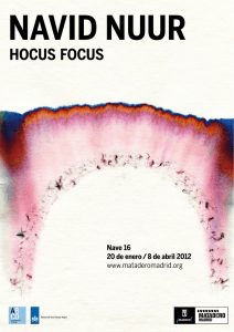 Dossier HOCUS FOCUS. Navid Nuur