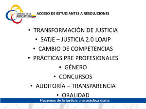 Presentación de PowerPoint - Auditoria Judicial a los Sistemas de