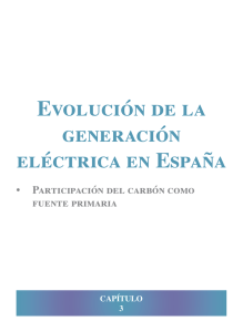 Evolución de la generación eléctrica en España