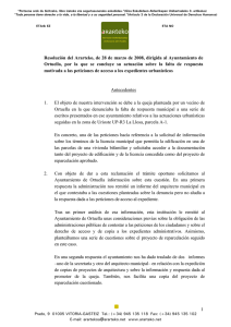1 Resolución del Ararteko, de 28 de marzo de 2008, dirigida al