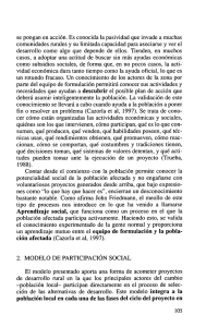 2. MODELO DE PARTICIPACIÓN SOCIAL