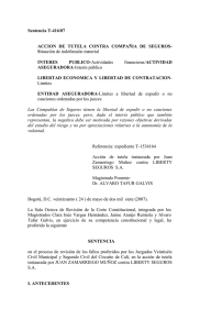 Sentencia T-416/07 - Cámara de Comercio de Bogotá