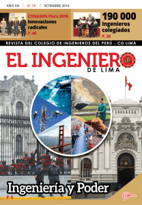 Ingeniería y Poder - Consejo Departamental de Lima