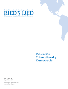 Educación Intercultural y Democracia