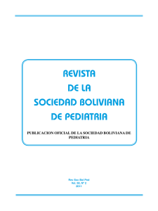 2011, Volumen 50, Nº2 - Laboratorios Bagó de Bolivia