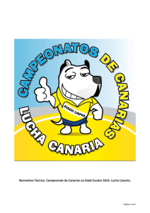 Lucha Canaria_2014 - Gobierno de Canarias
