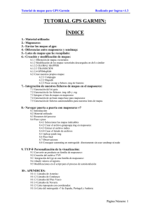 tutorial gps garmin: índice