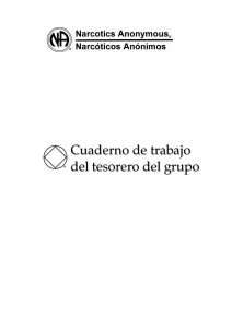 Cuaderno de trabajo del tesorero del grupo