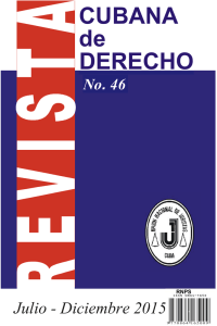 RCD No. 46-Julio-dic. 2015 - Facultad de Derecho